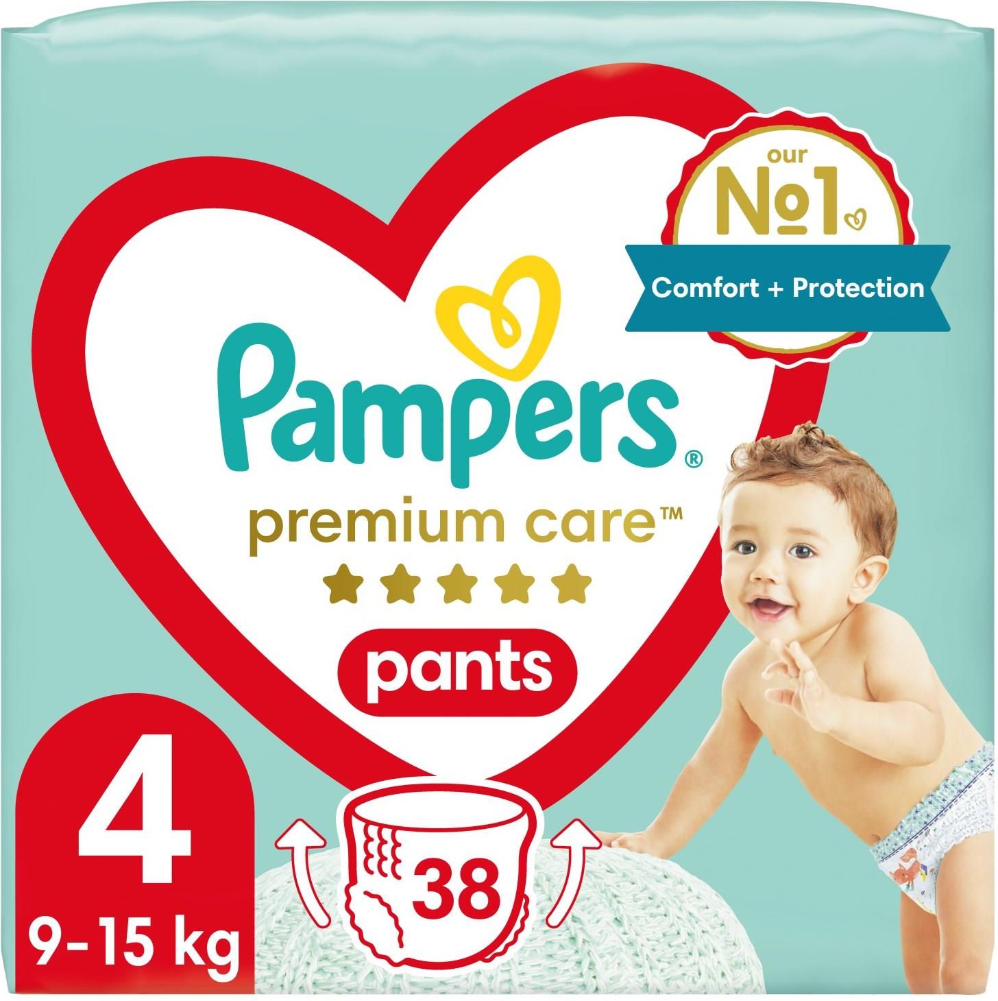 pieluchomajtki pampers 4 52 sztuki