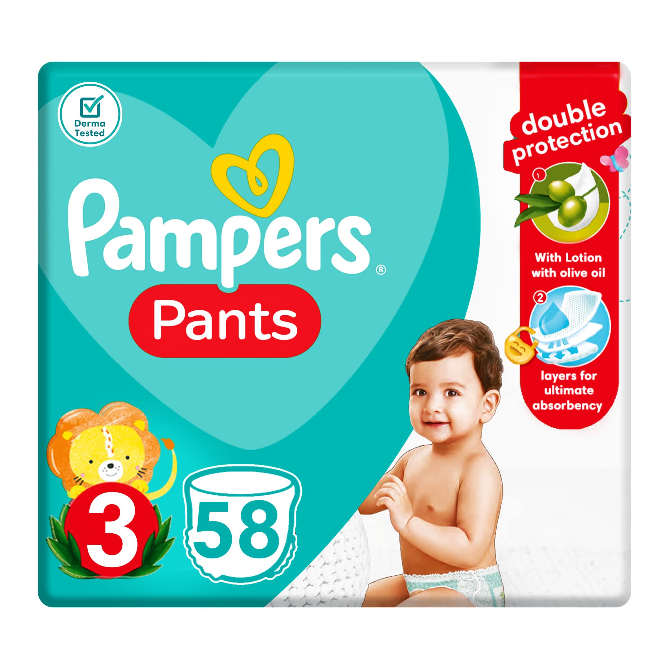 biedronka pieluchomajtki pampers mega