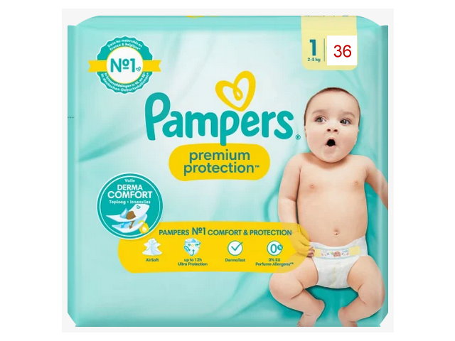 pieluchy pampers active baby mth 3 midi