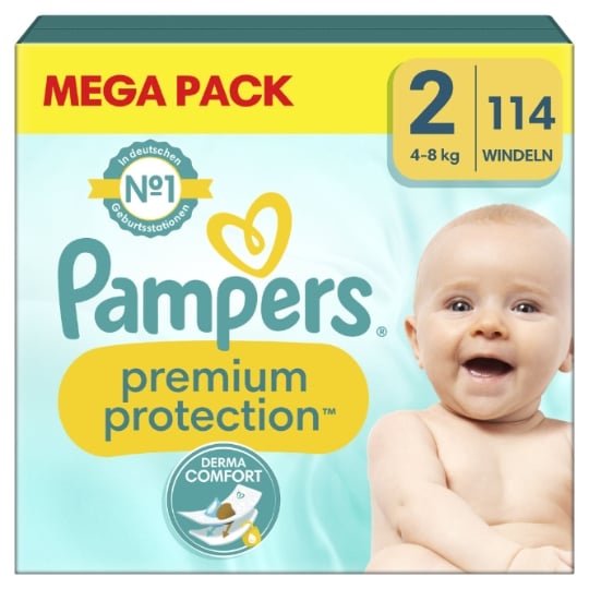 active baby dry pampers 4 mega box