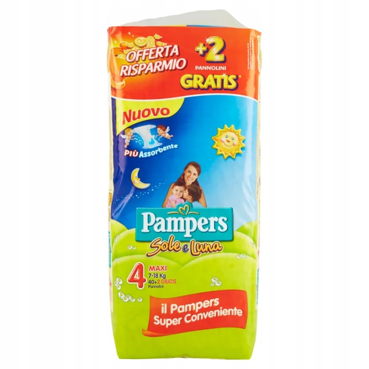 pieluchy pampers premium care 1 newborn 2 mini 168szt