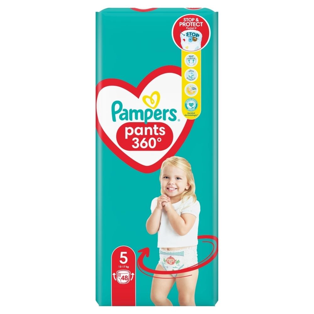 pampers od 6-12 ile sztuk w paczce