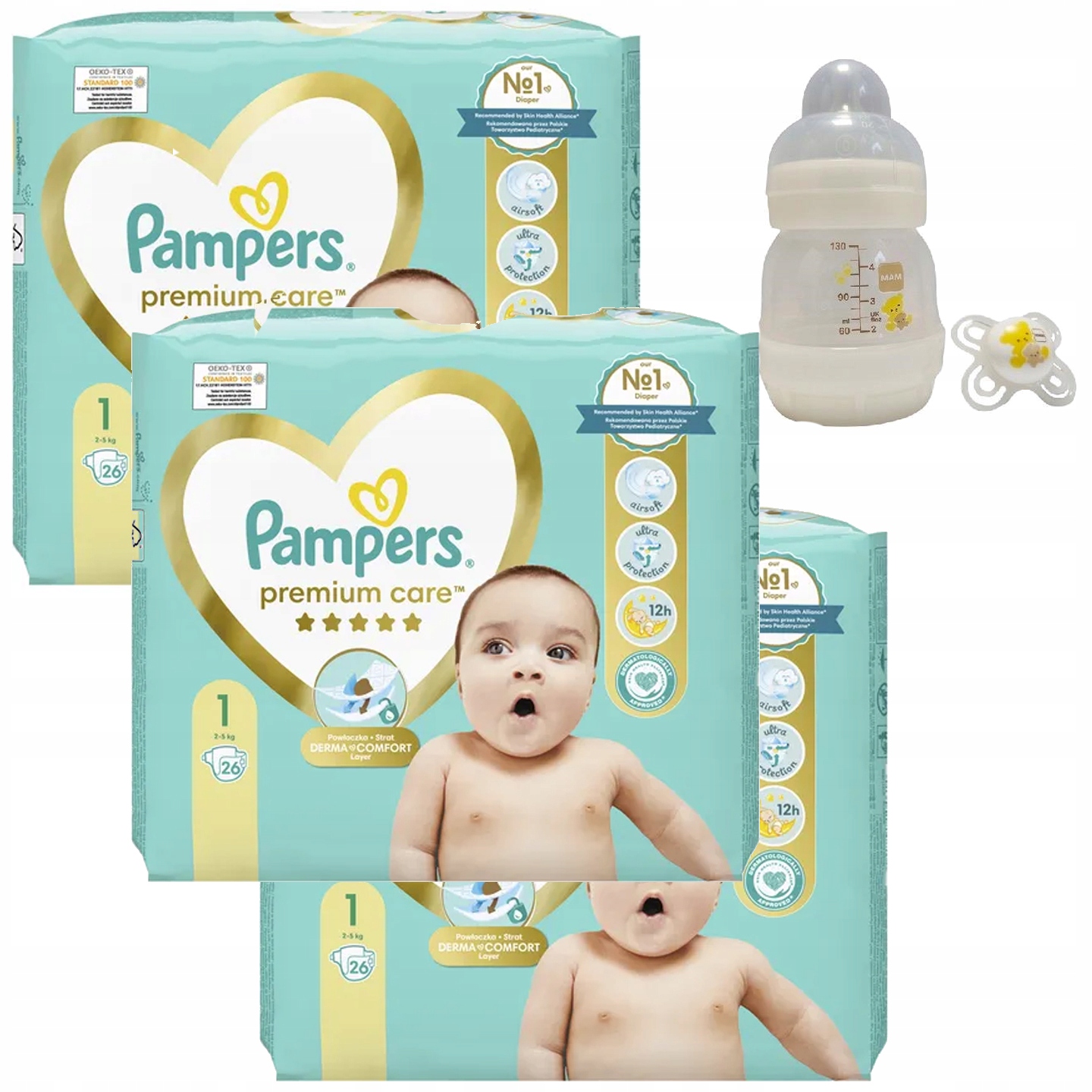 pieluchy pampers 1 newborn