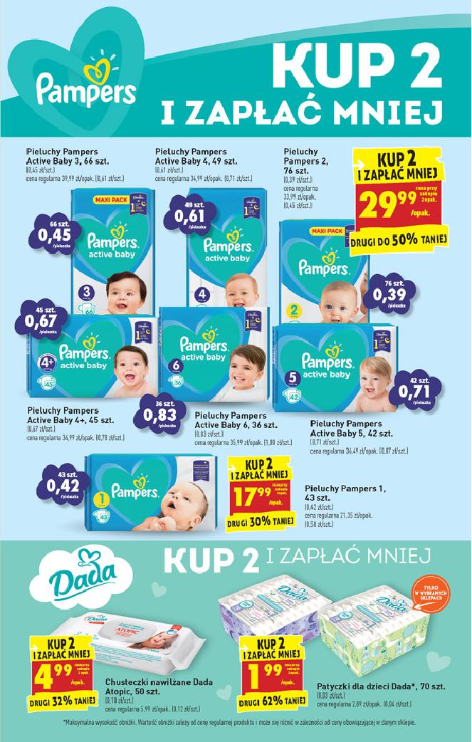 busreczki pampers tesco