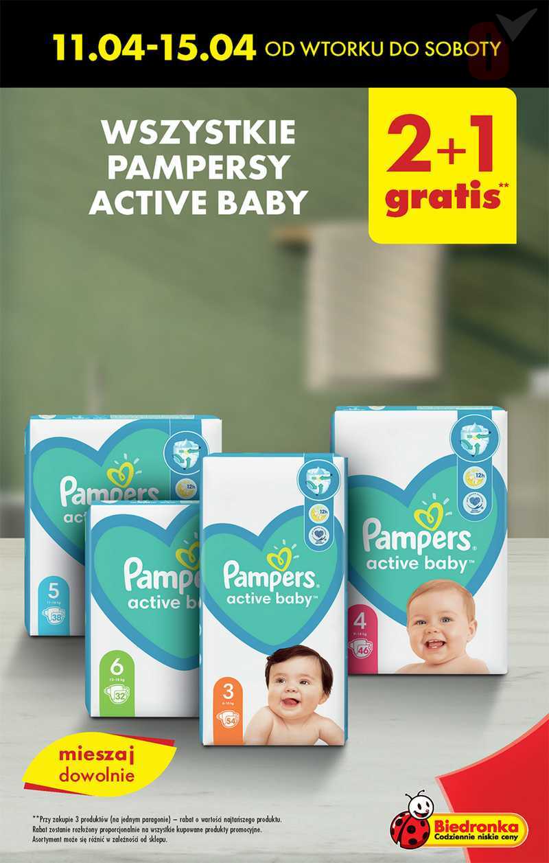 pampers opis