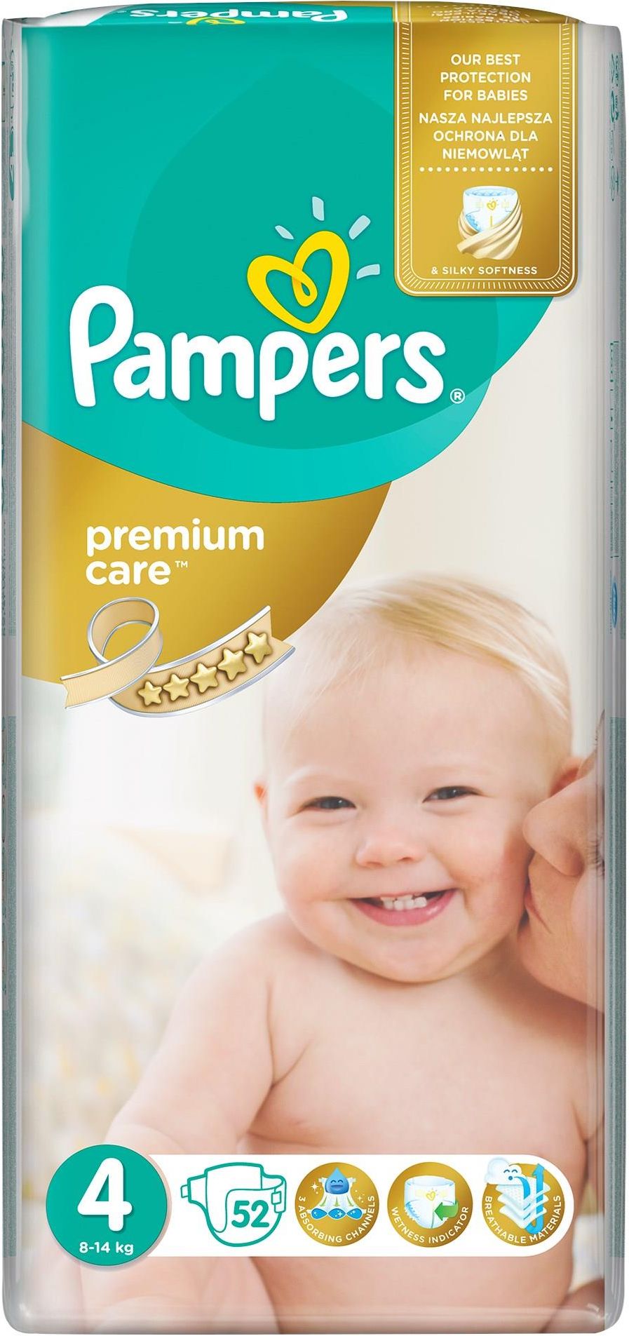 pieluchy pampers premium care 3