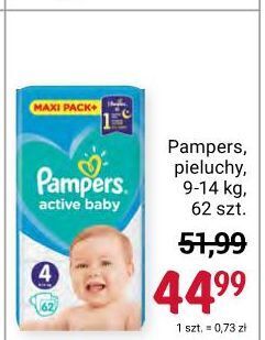 pampers active baby pieluchy 3 midi 42 szt pieluszki