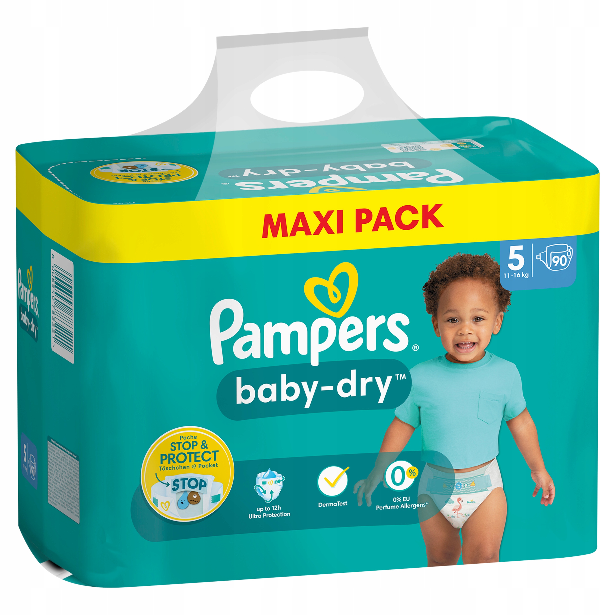 pampers z otworem na pepuszek