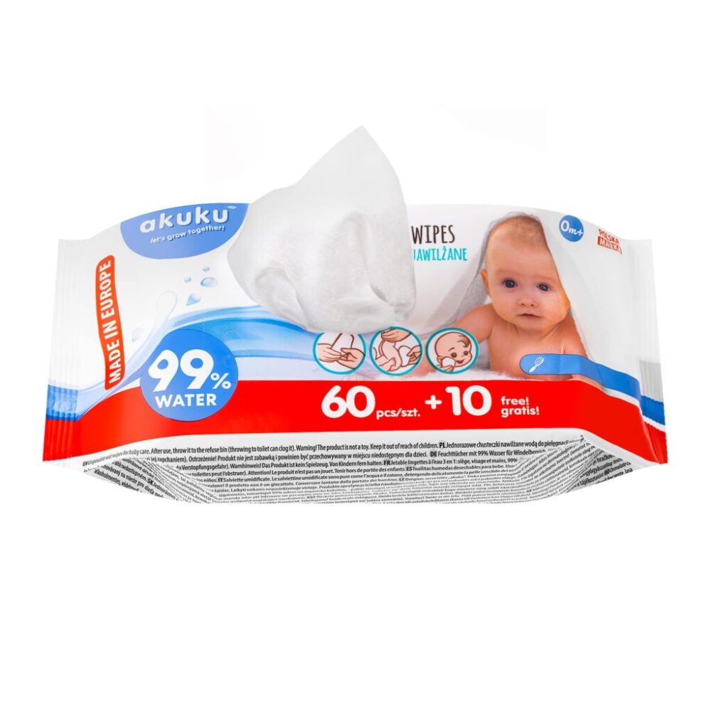 chusteczki nawilżane kindii new baby care opinie