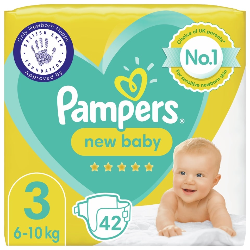 pampers pieluszki new born premium care