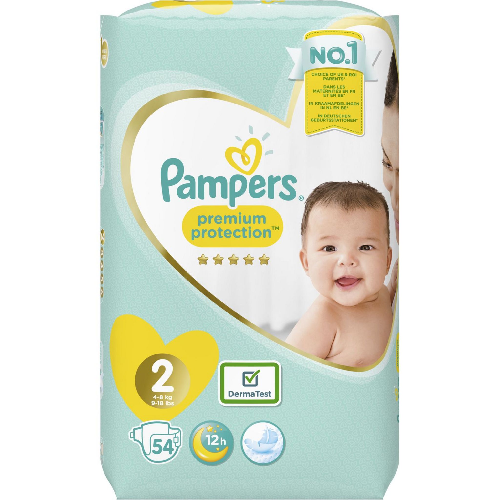 pampers premium protection