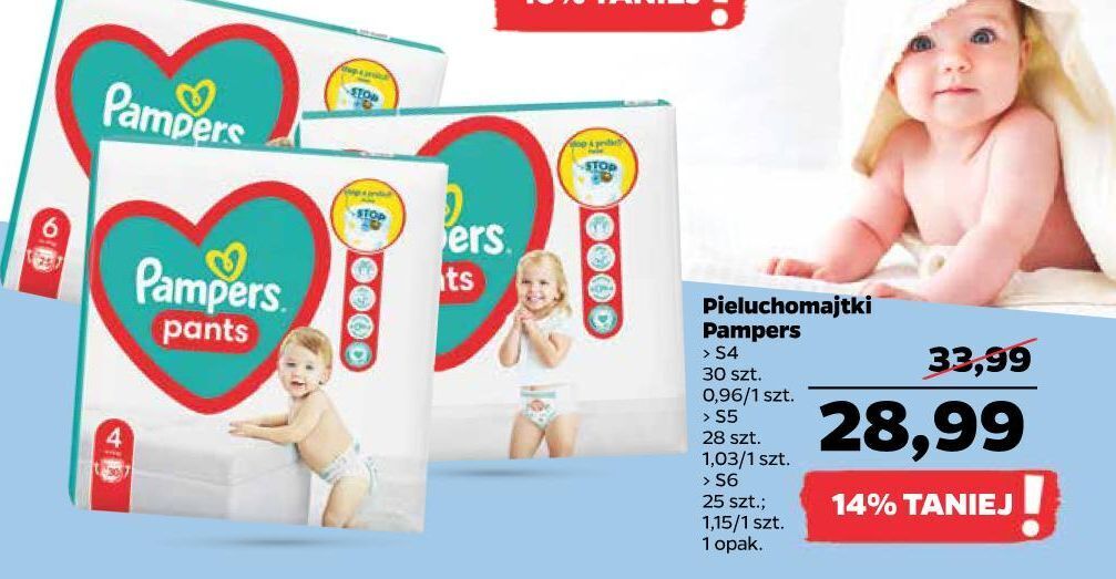 pieluchy pampers maxi plus