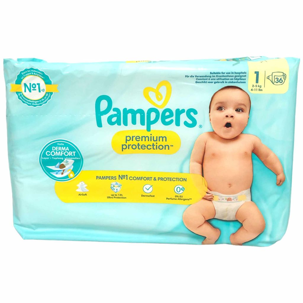 pampers soft and dry 2