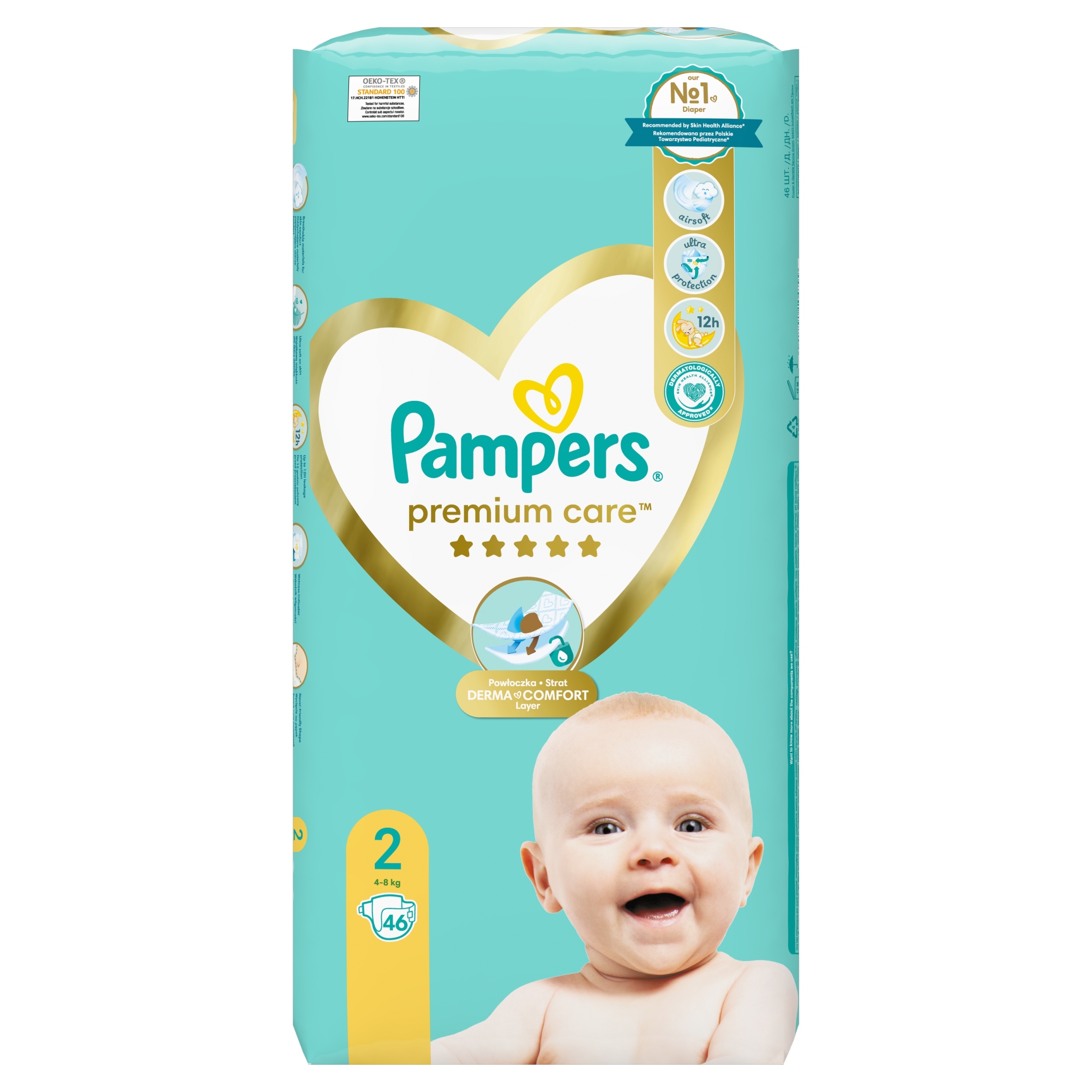 pampers zielone czy premium care