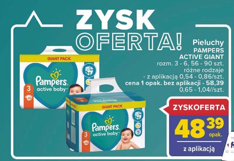 pampers 3 220 szt tanio