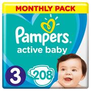 rozmiary pieluchy pampers active baby opinie