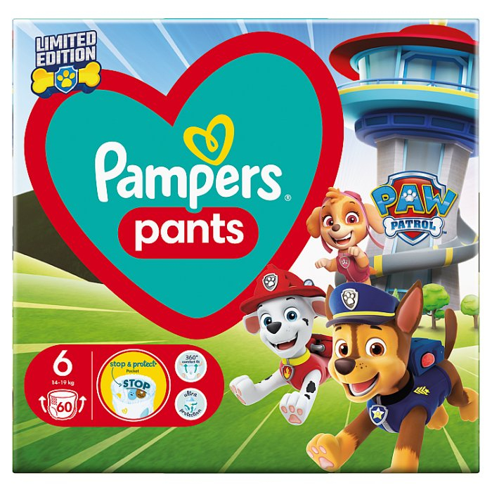 pampers pomarańczowe 5