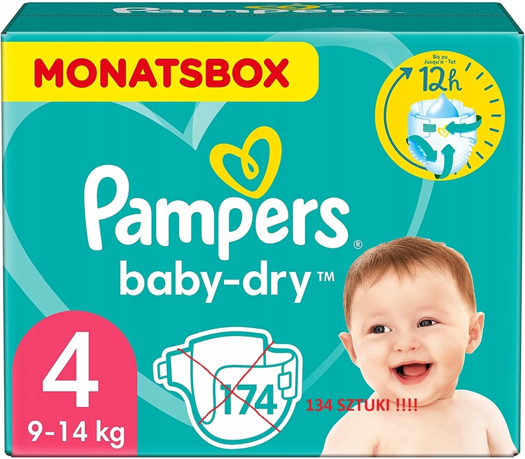 rozmiarowka pampers