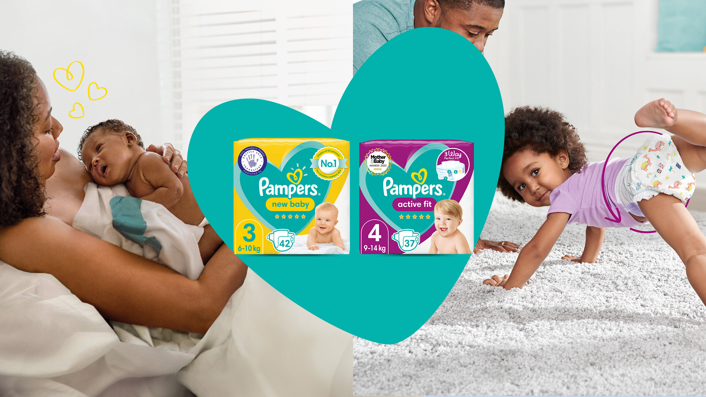 pampers stare