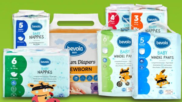 pampers białe 1