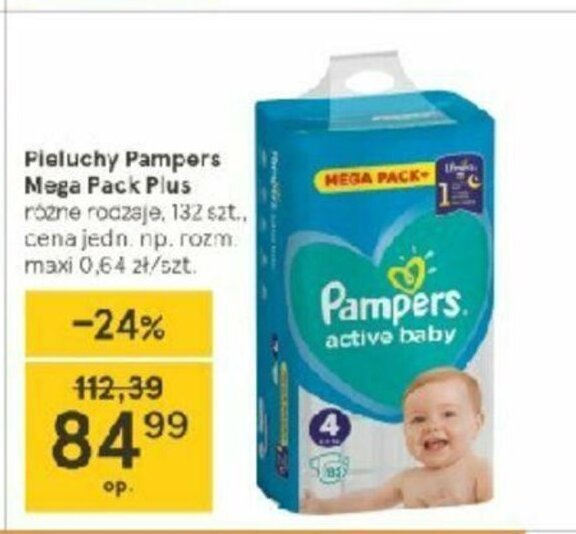 pampers miesieczny