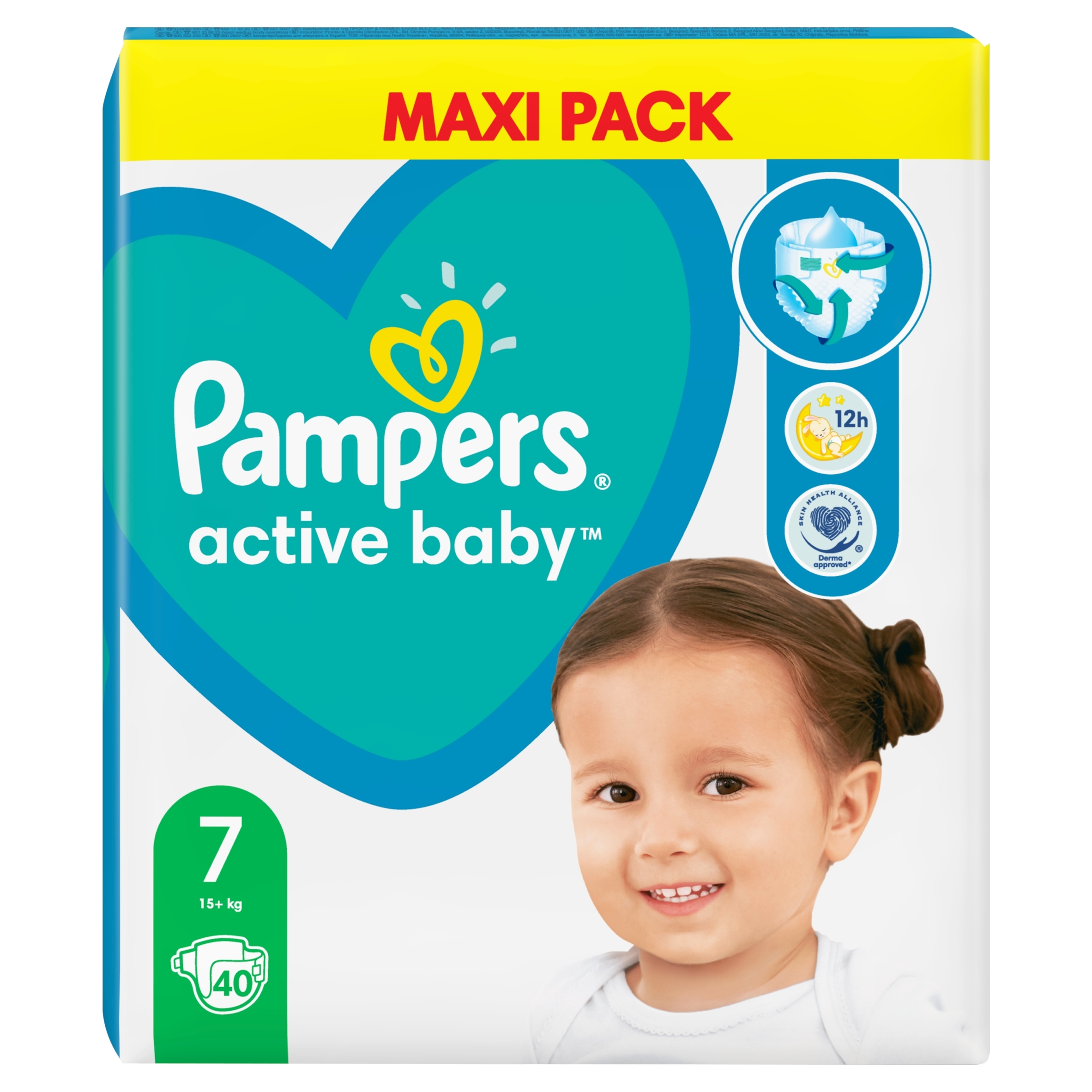 pampers active baby dry nowe