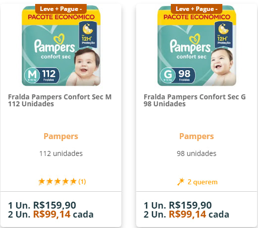 pieluchy 1 pampers