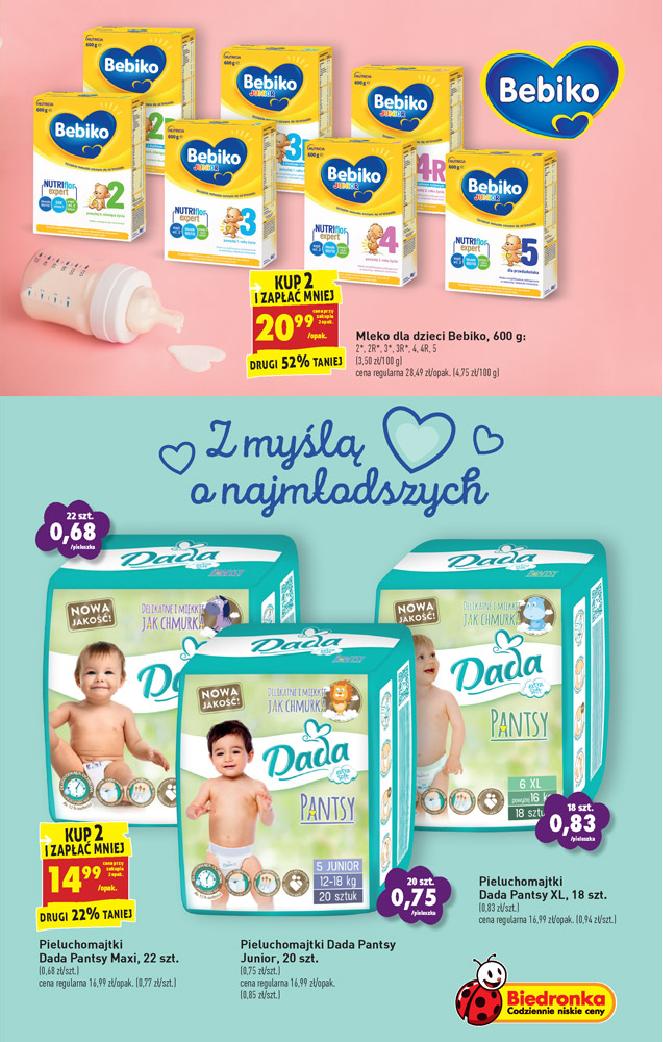 netto gazetka pieluchy pampers promocja