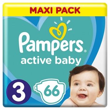 pampers active baby dry 3 68 szt tesco