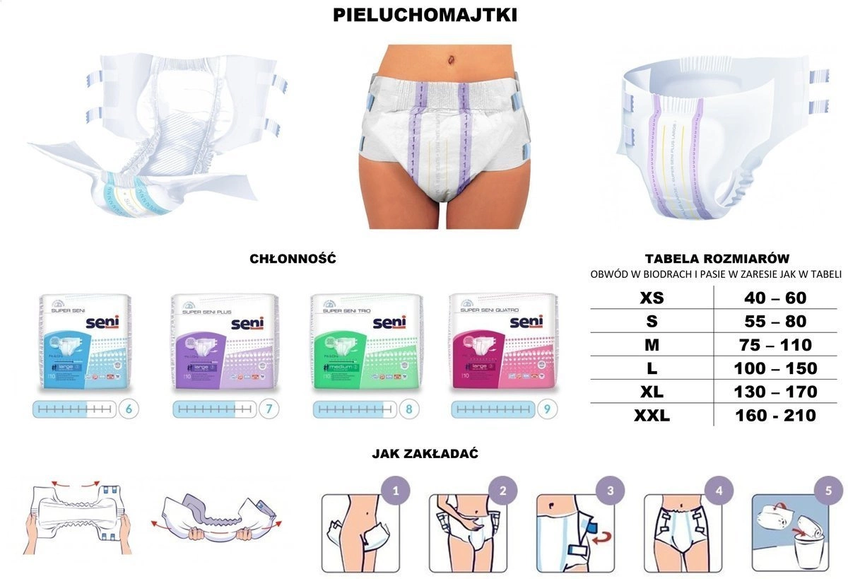 pieluchomajtki 4 pampers 49 szt