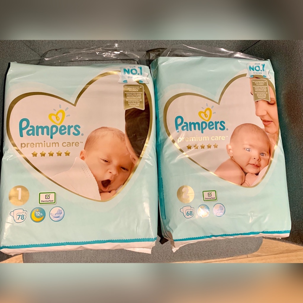 pampers new baby-dry pieluchy 3 mini 100szt