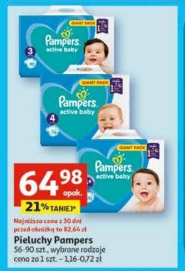 pampers baby-dry 3 cena 124