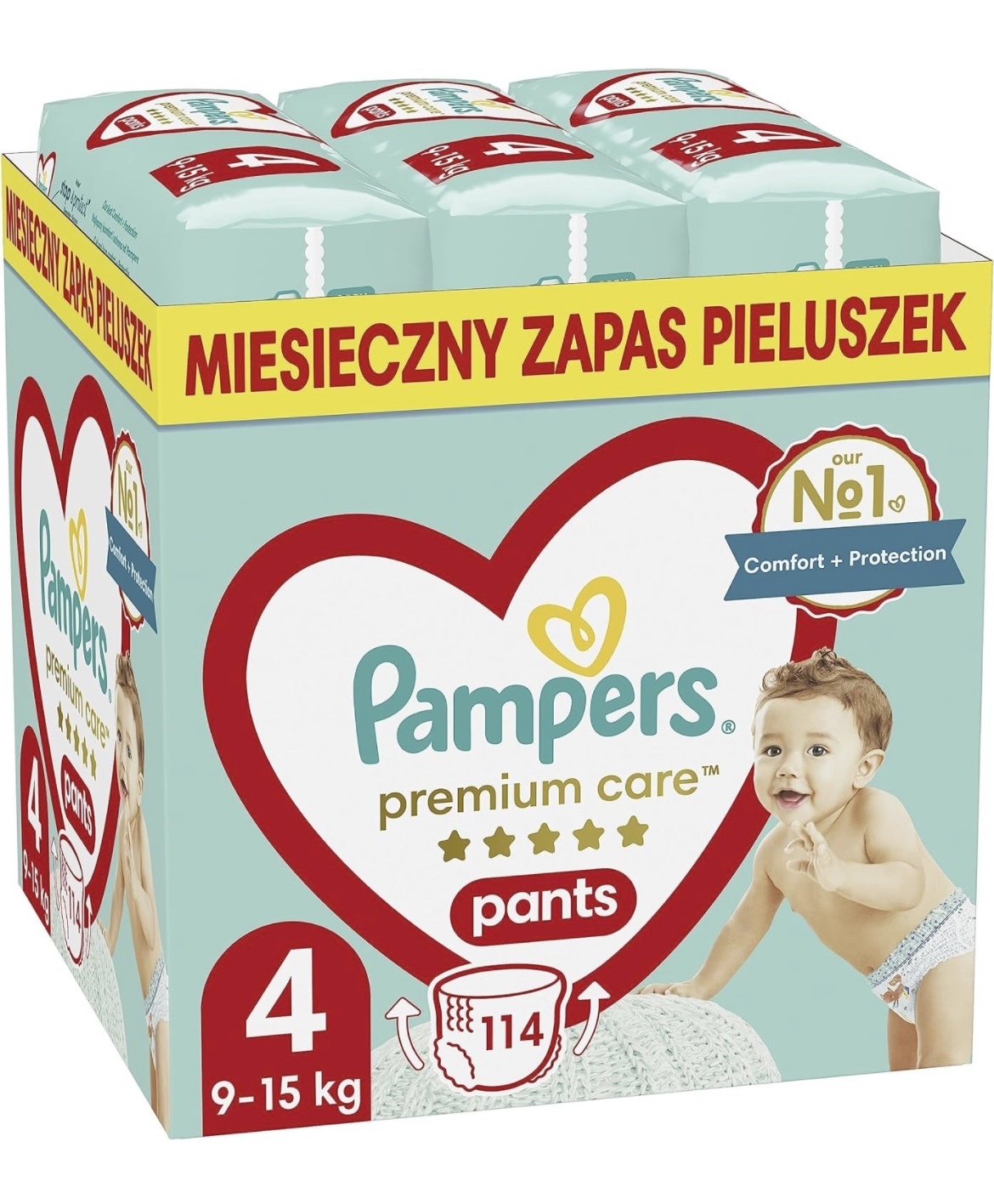 pieluchy pampers premium care zapas