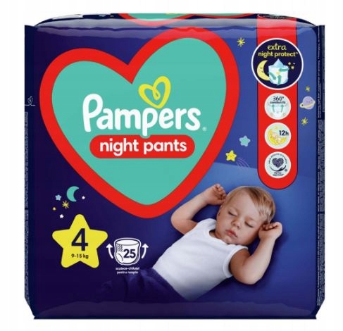 pampers 4 pomaranczowe