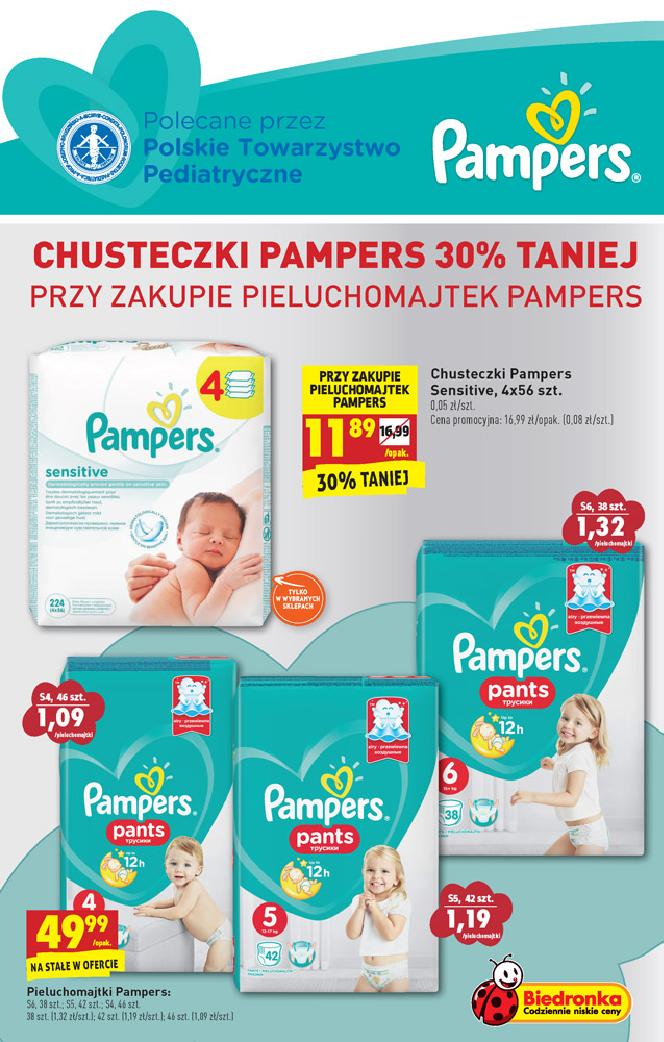 pieluchy pampers pants 5 promocja