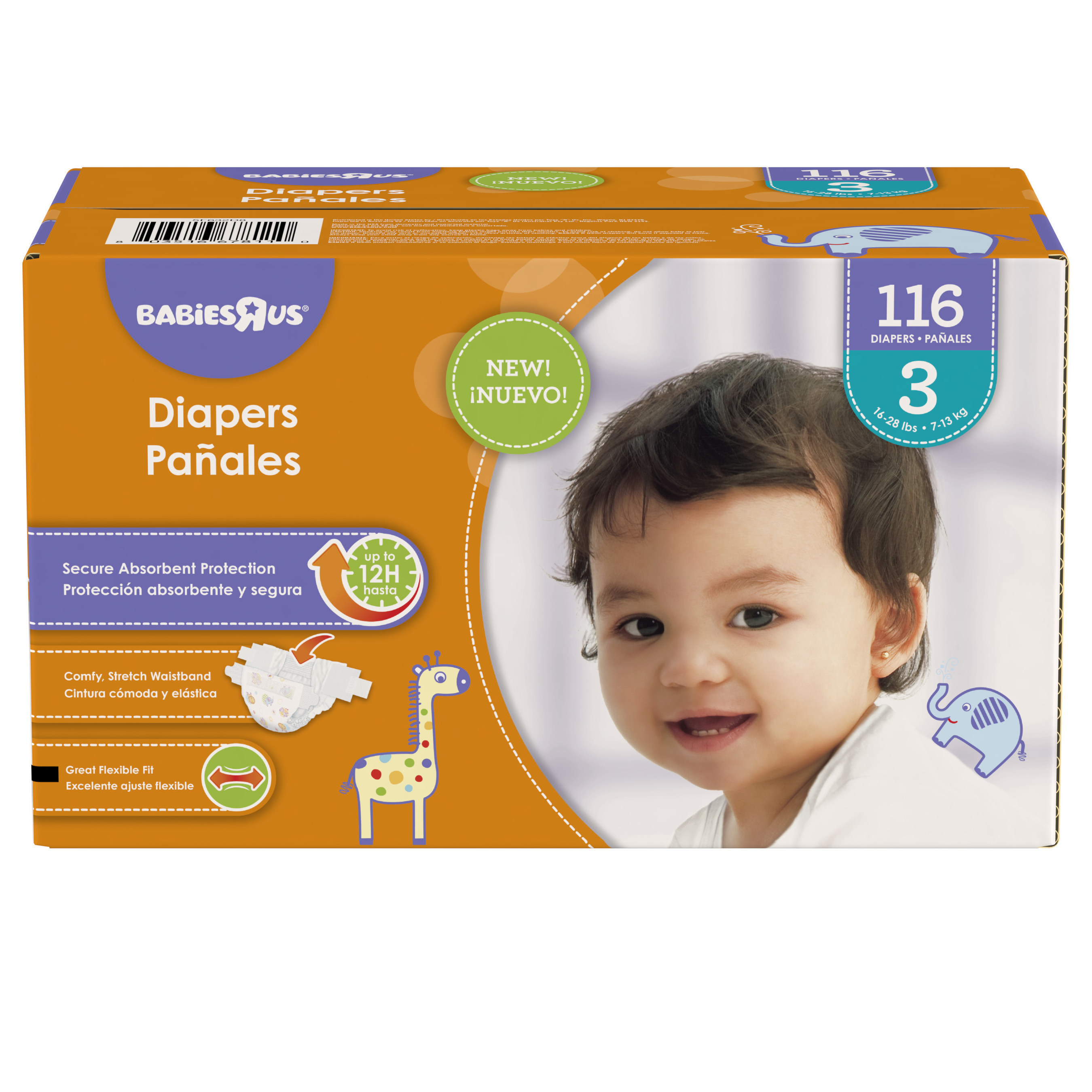 chusteczki pampers sensitive 3x52