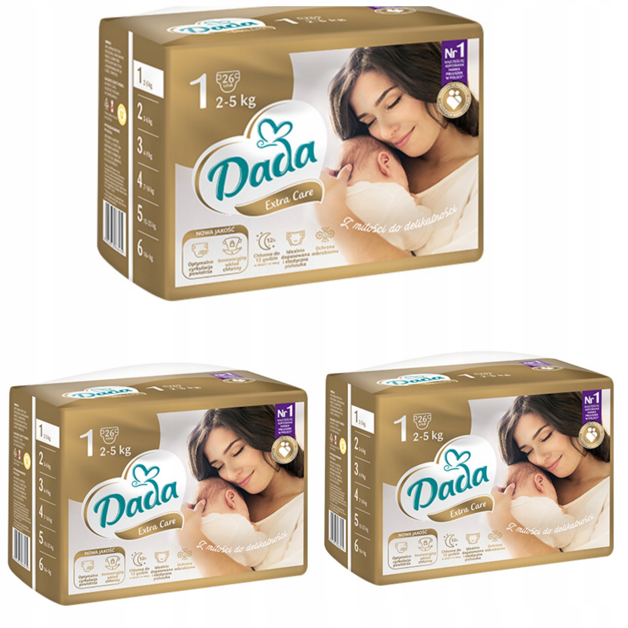 pampers dada 4 exstra care