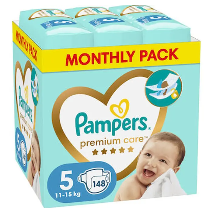 pampers pieluchy 1 2 5 kg 43 szt