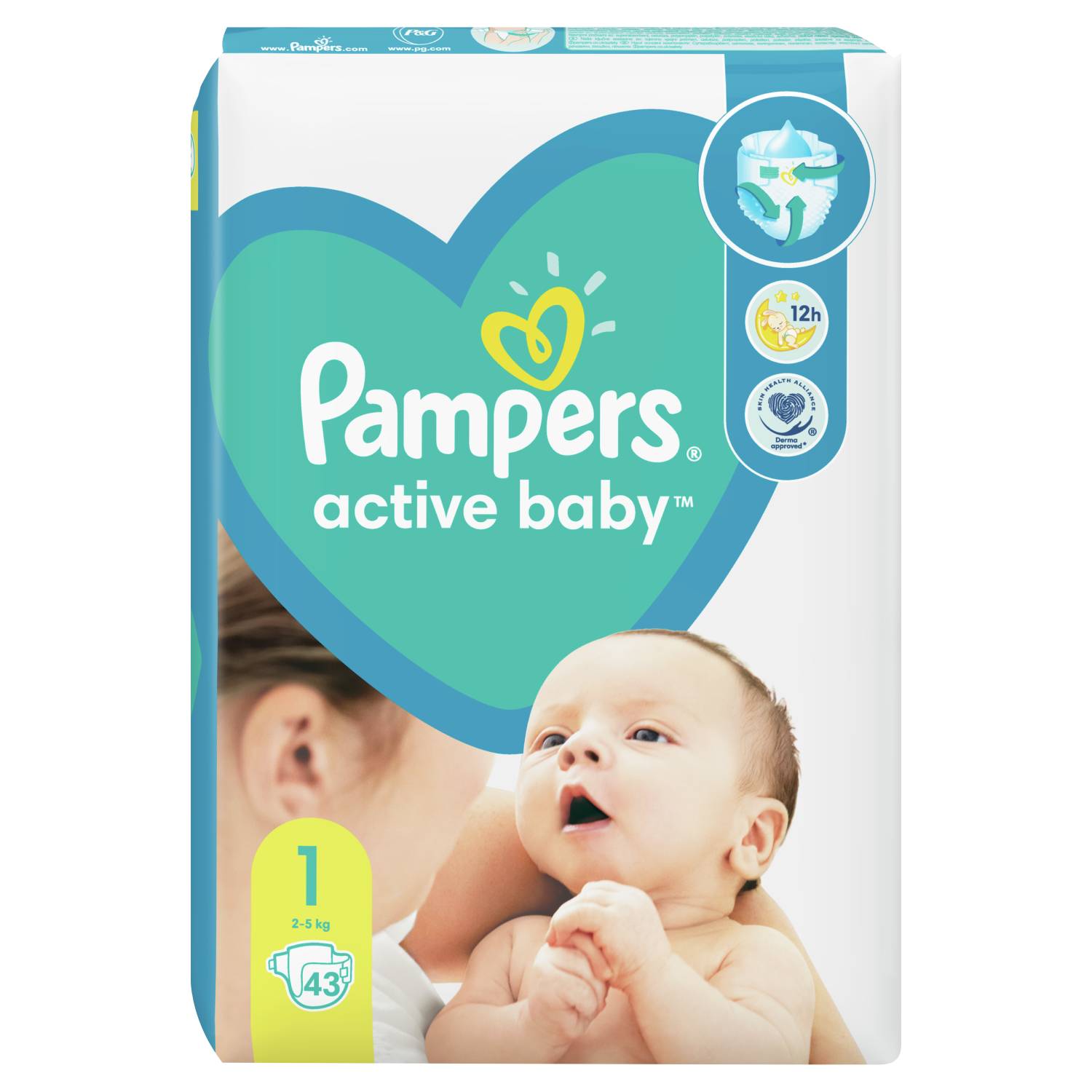 pieluchy pampers 1 43szt cena