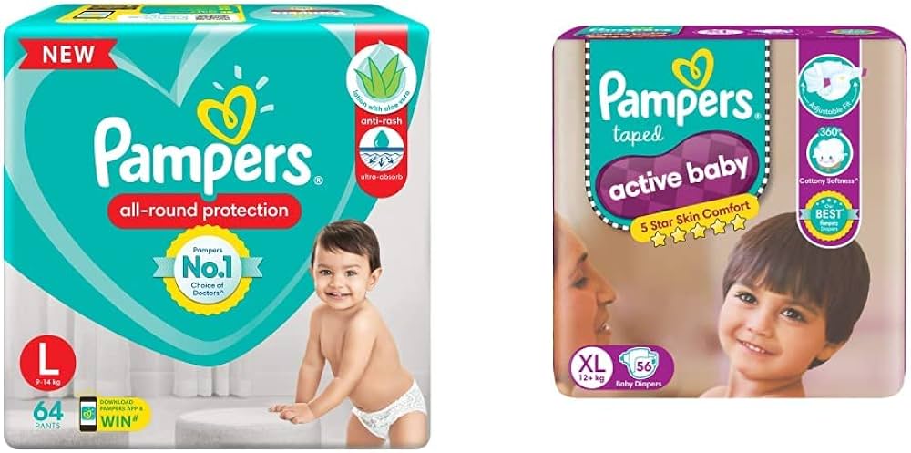 pampers 2 mega pack 122 sztuki