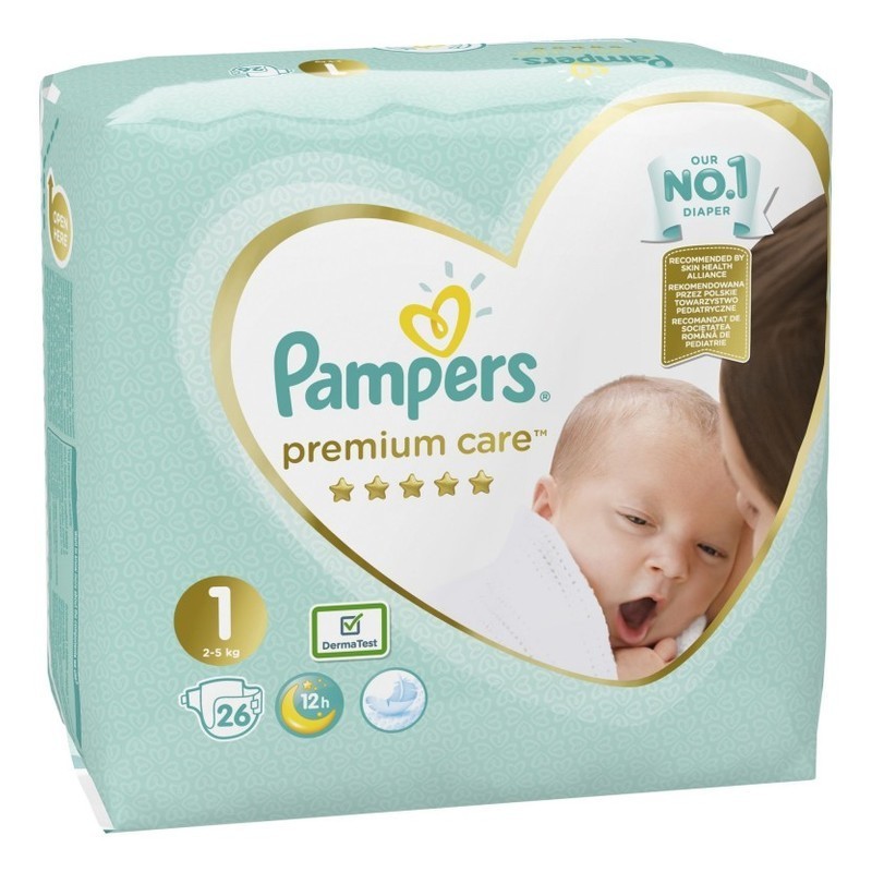 pampers premium care 1 120 szt