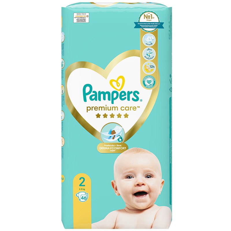 pampers pure protection pieluchy 2 4-8 kg