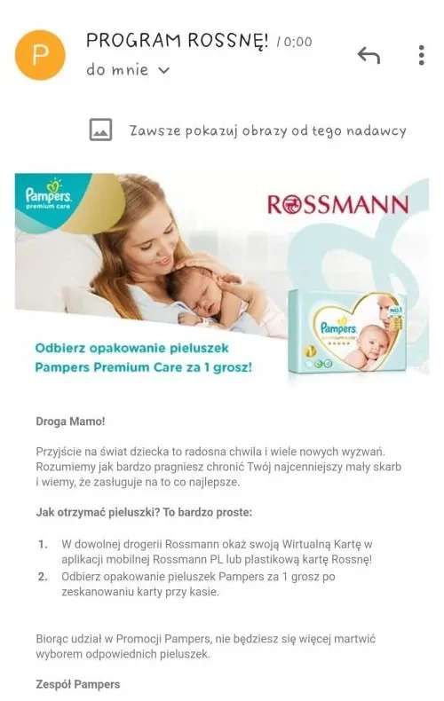 pampers premium care monthly pack