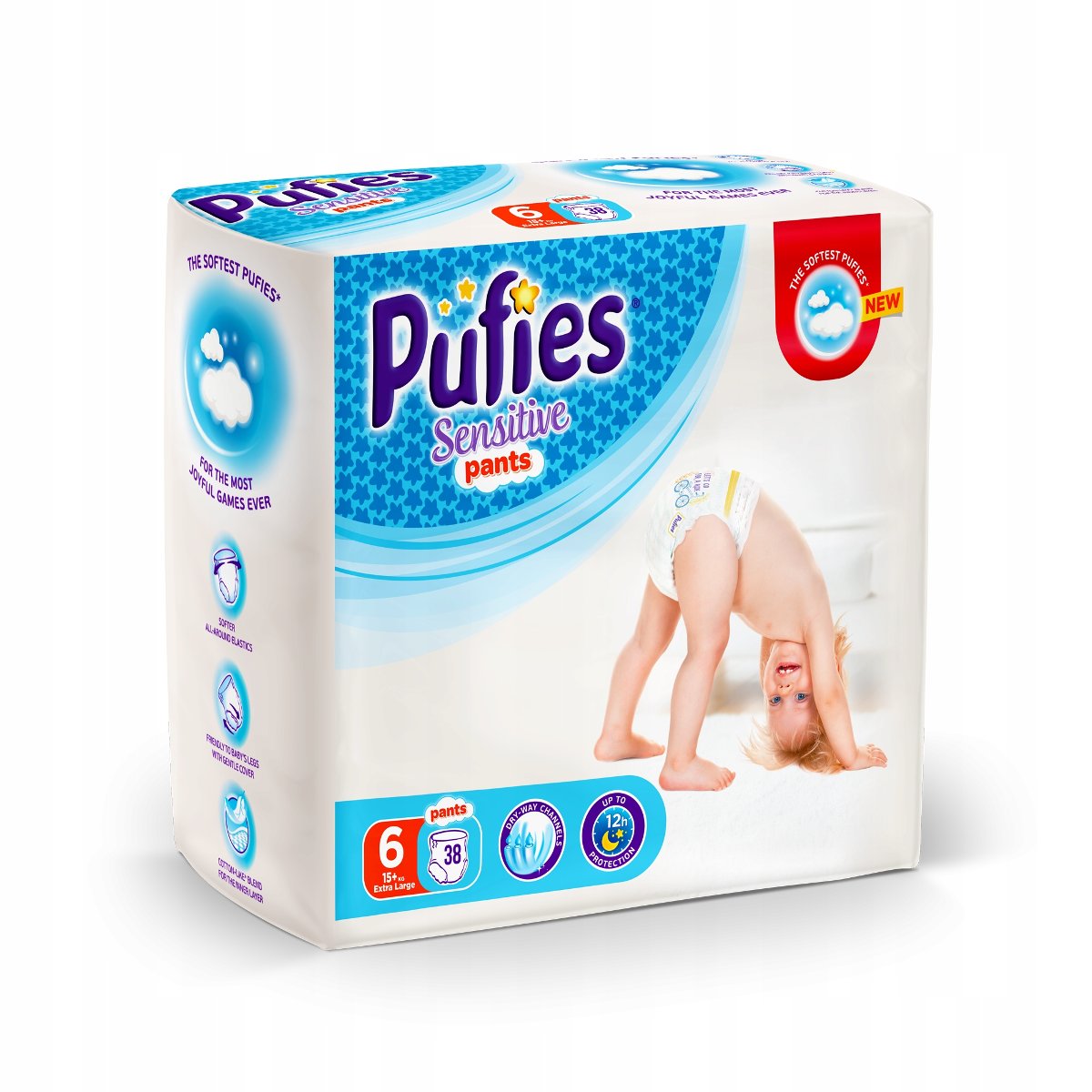 pampers activ baby 6-10 kg 58 szt