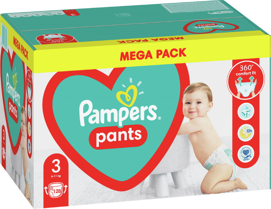 pampers sensitive chusteczki nawilżane 12x56 sztuk