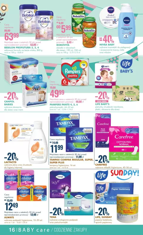 pampers chusteczki mokre 64 szt