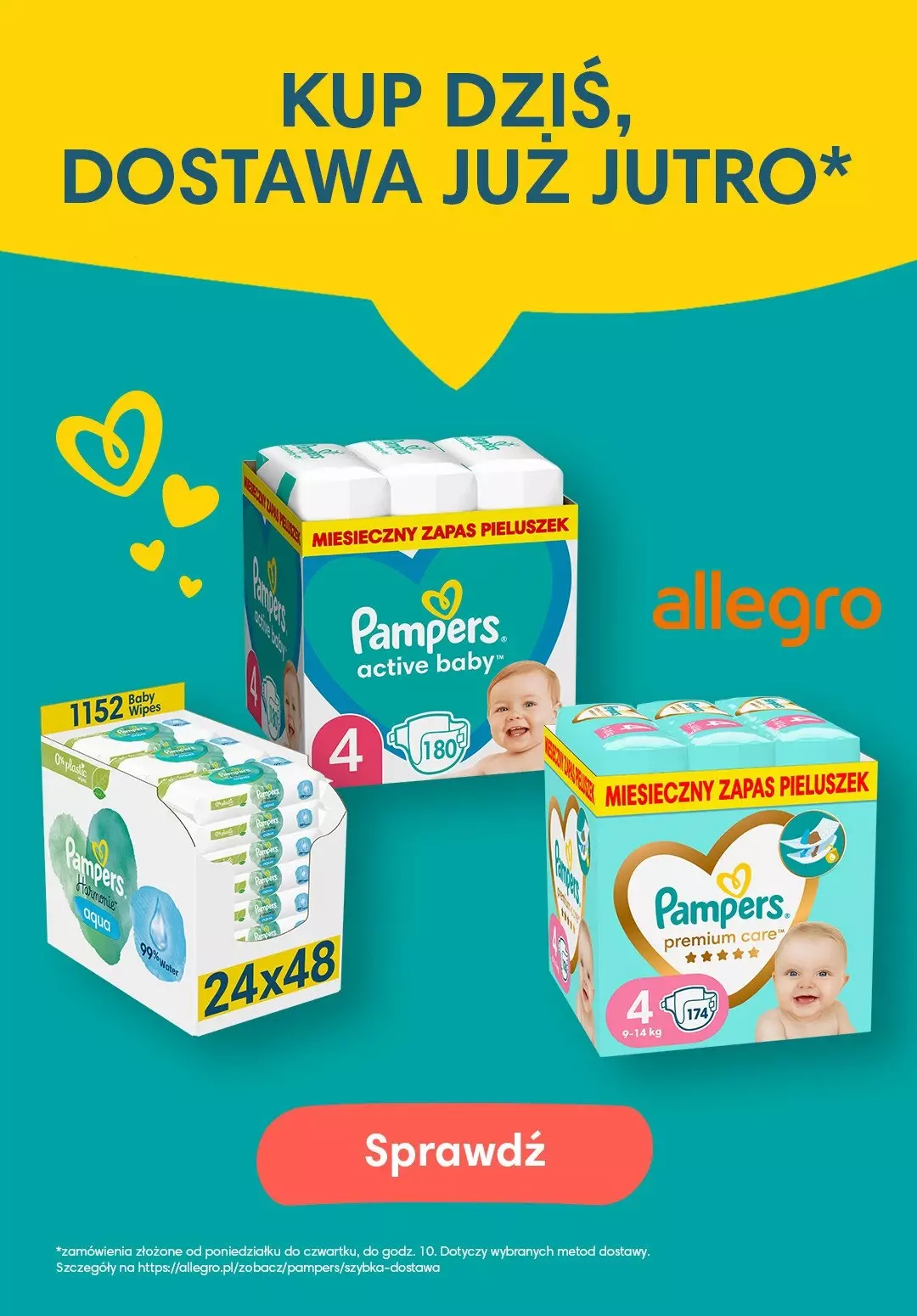 pampers pants reklama