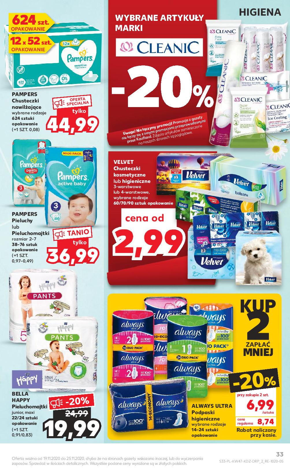 pieluszki pampers mini