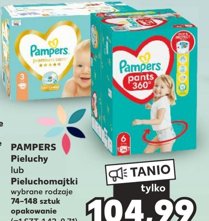 pampers premium care pieluchy rozmiar 2 mini 4-8kg