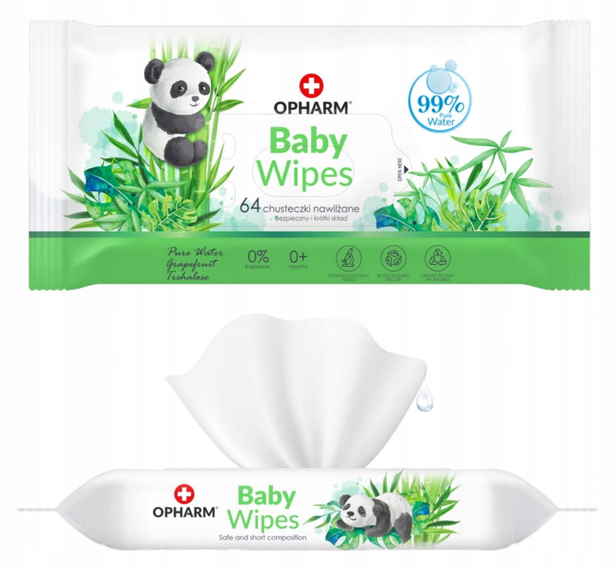 chusteczki dla niemowląt pampers aqua pure